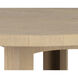 Elma 60 X 30 inch Natural Dining Table